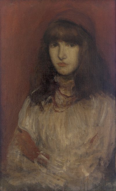 The Little Red Glove by James Abbott McNeill Whistler